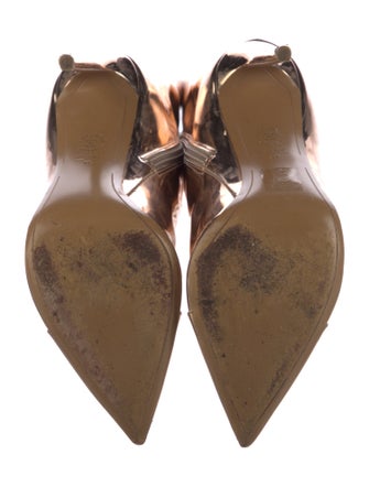 Alexandre Vauthier Patent Leather Boots