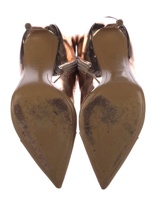 Alexandre Vauthier Patent Leather Boots