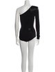 Alexandre Vauthier One-Shoulder Long Sleeve Bodysuit