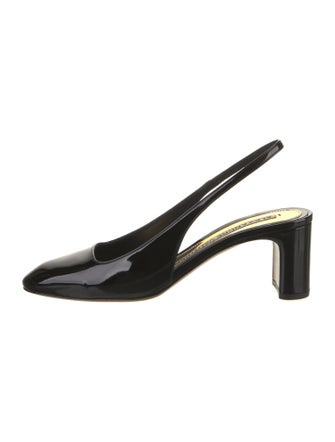 Alexandre Vauthier Patent Leather Slingback Pumps w/ Tags