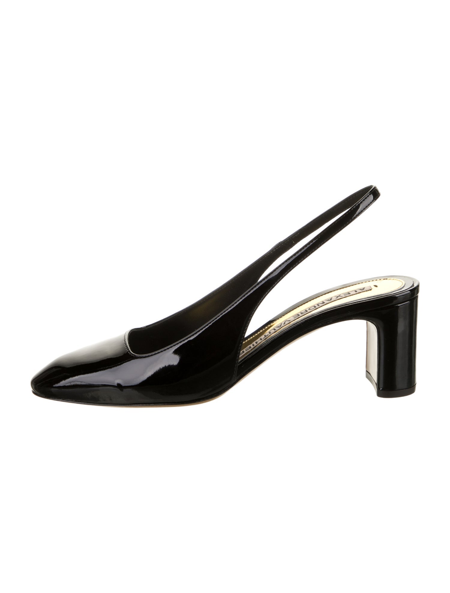 Alexandre Vauthier Patent Leather Slingback Pumps w/ Tags