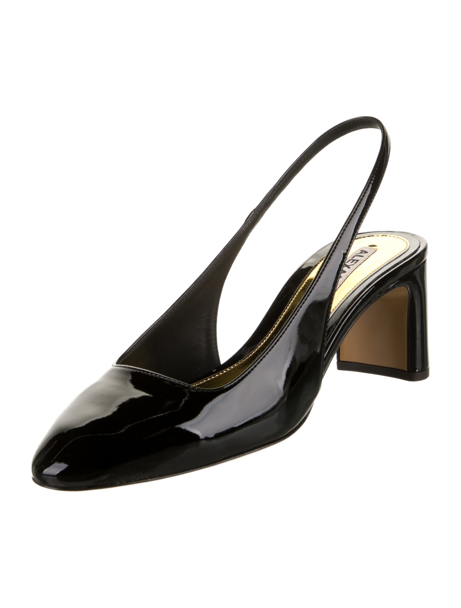 Alexandre Vauthier Patent Leather Slingback Pumps w/ Tags