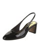 Alexandre Vauthier Patent Leather Slingback Pumps w/ Tags