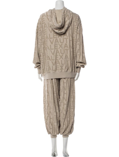 Alexandre Vauthier Printed Lounge Set w/ Tags