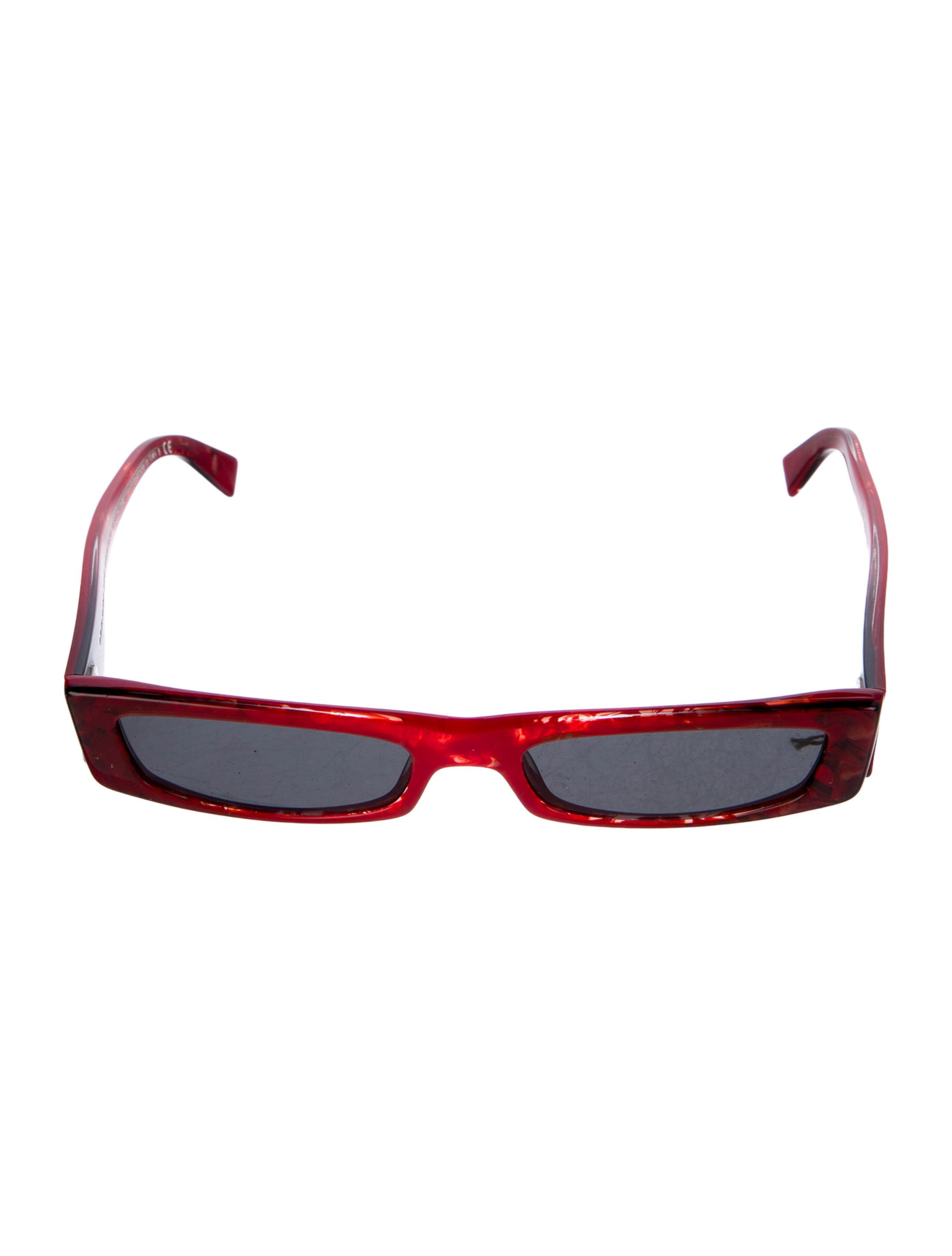 Alexandre Vauthier Square Tinted Sunglasses