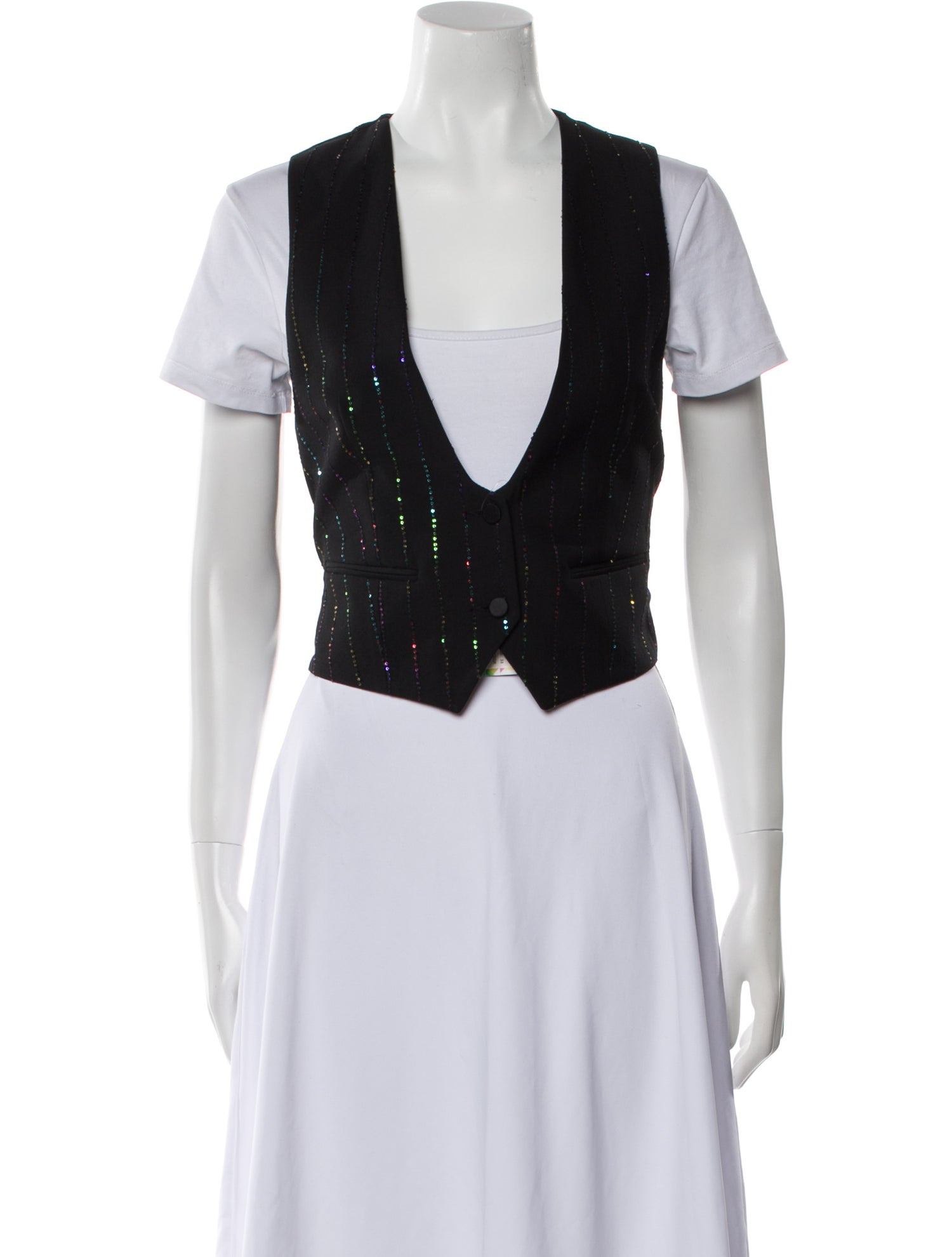 Alexandre Vauthier Wool Vest w/ Tags