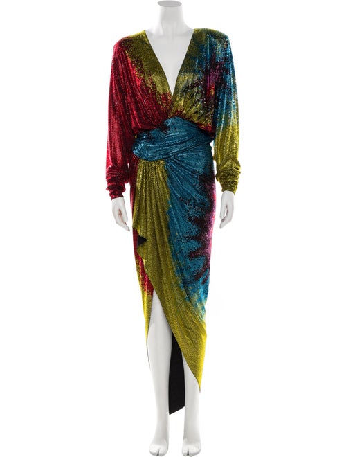 Alexandre Vauthier Printed Mini Dress