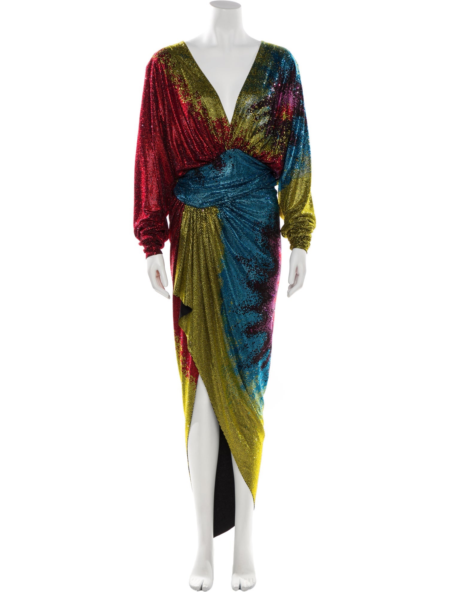 Alexandre Vauthier Printed Mini Dress