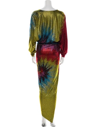 Alexandre Vauthier Printed Mini Dress