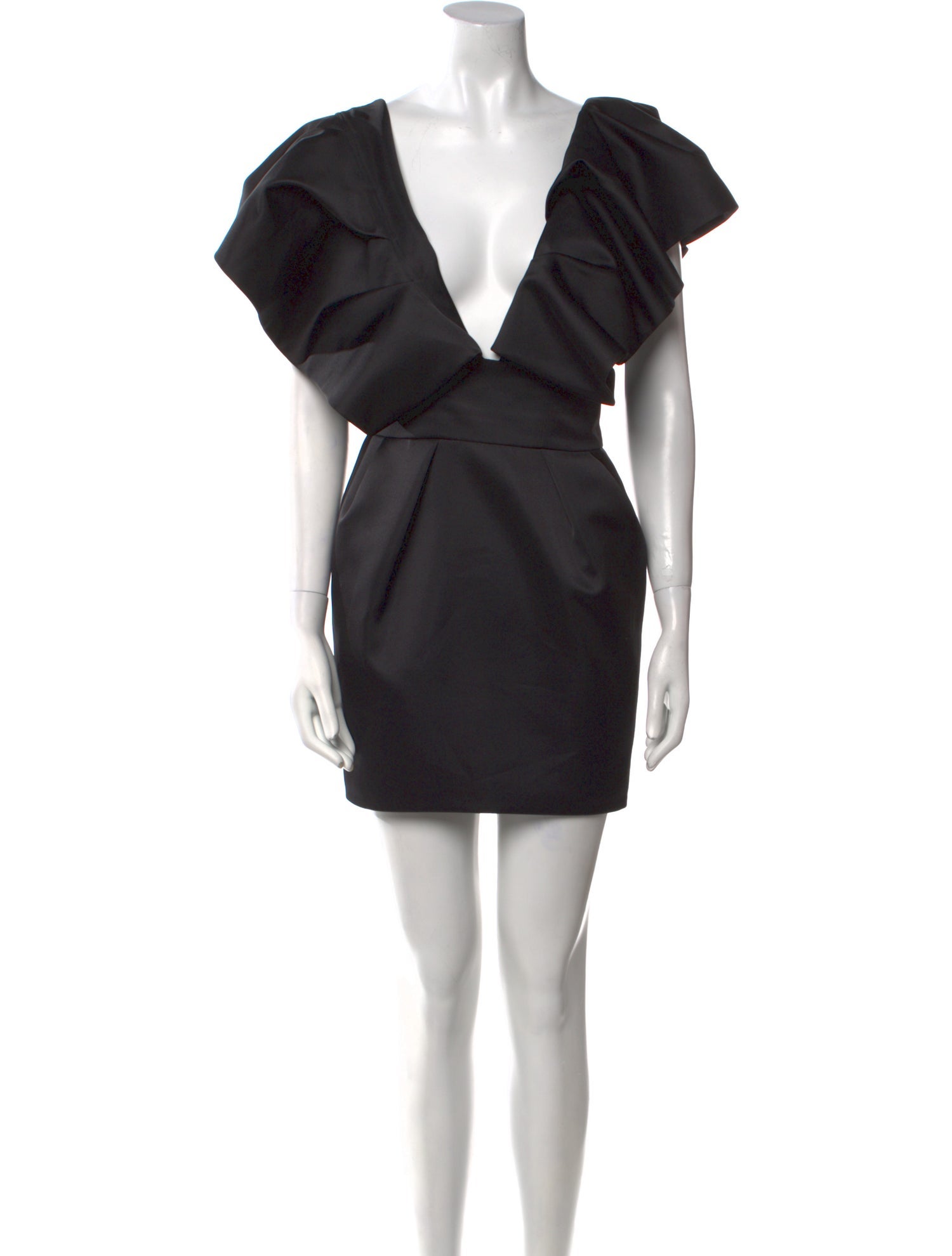 Alexandre Vauthier V-Neck Mini Dress
