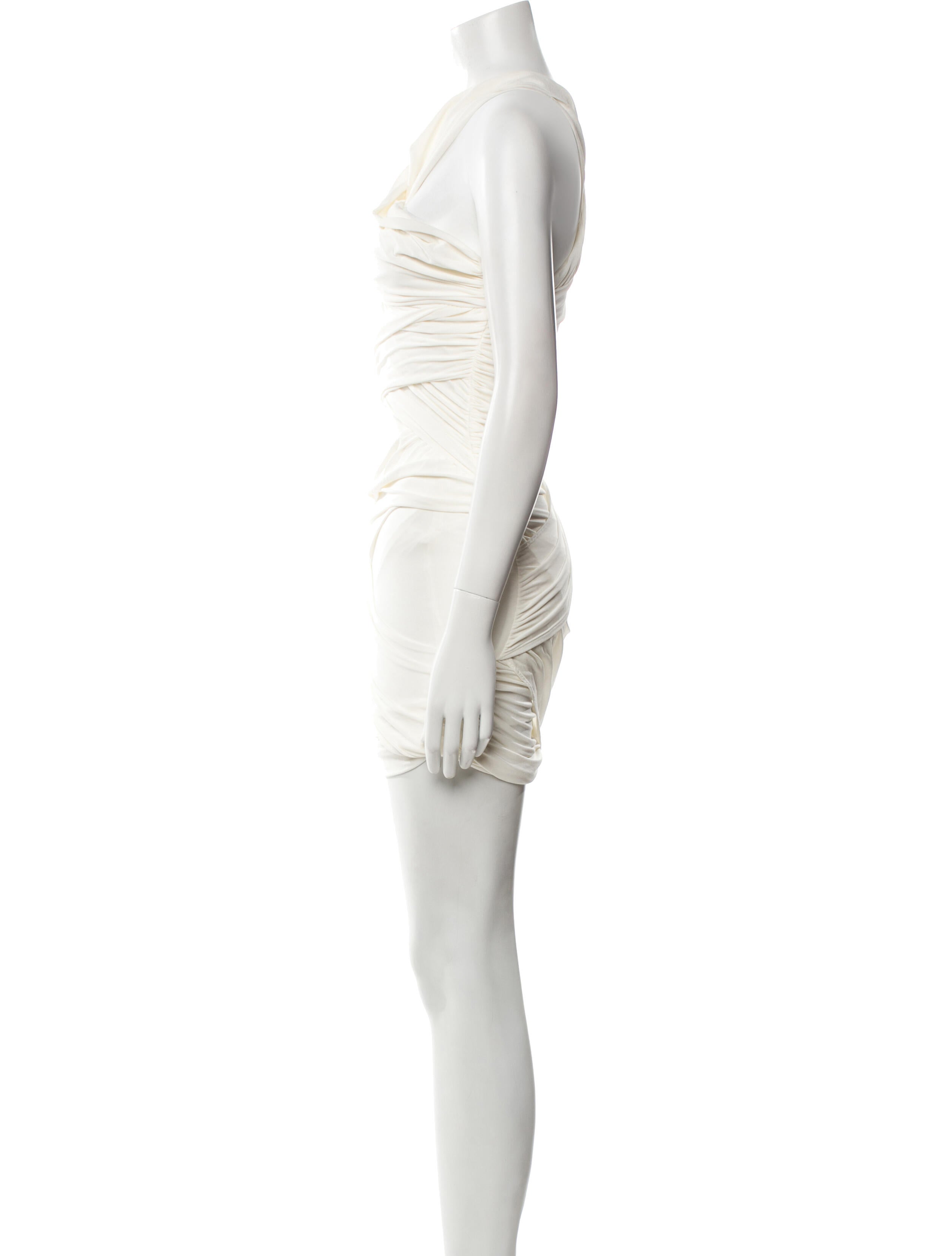 Alexandre Vauthier V-Neck Mini Dress