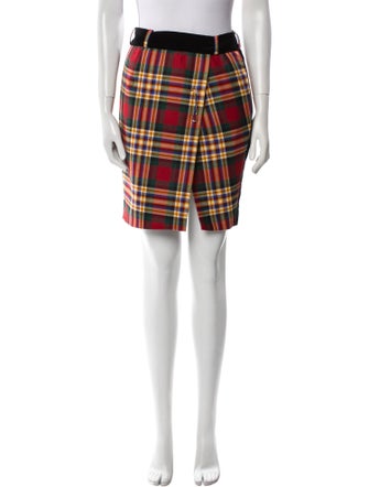 Alexandre Vauthier Wool Mini Skirt