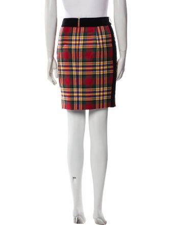 Alexandre Vauthier Wool Mini Skirt
