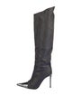 Alexandre Vauthier Glitter Accents Boots