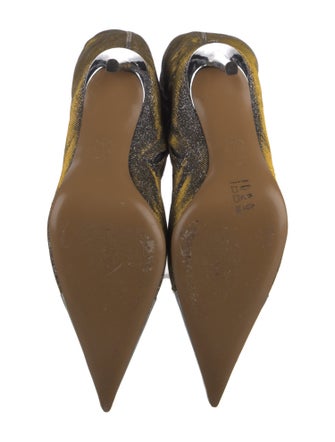 Alexandre Vauthier Glitter Accents Boots