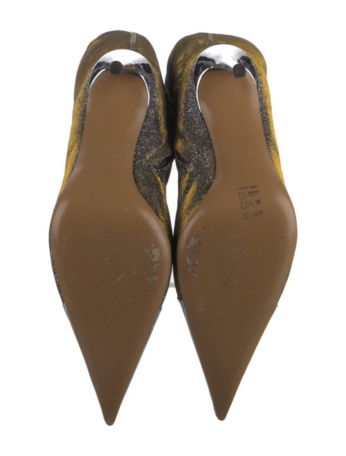 Alexandre Vauthier Glitter Accents Boots