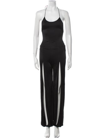 Alexandre Vauthier Halterneck Jumpsuit