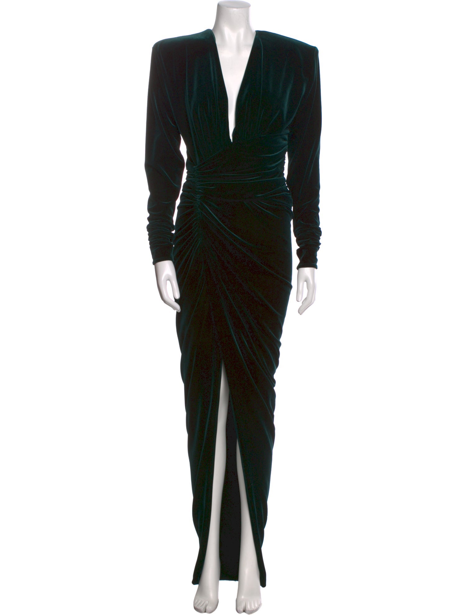 Alexandre Vauthier V-Neck Long Dress w/ Tags