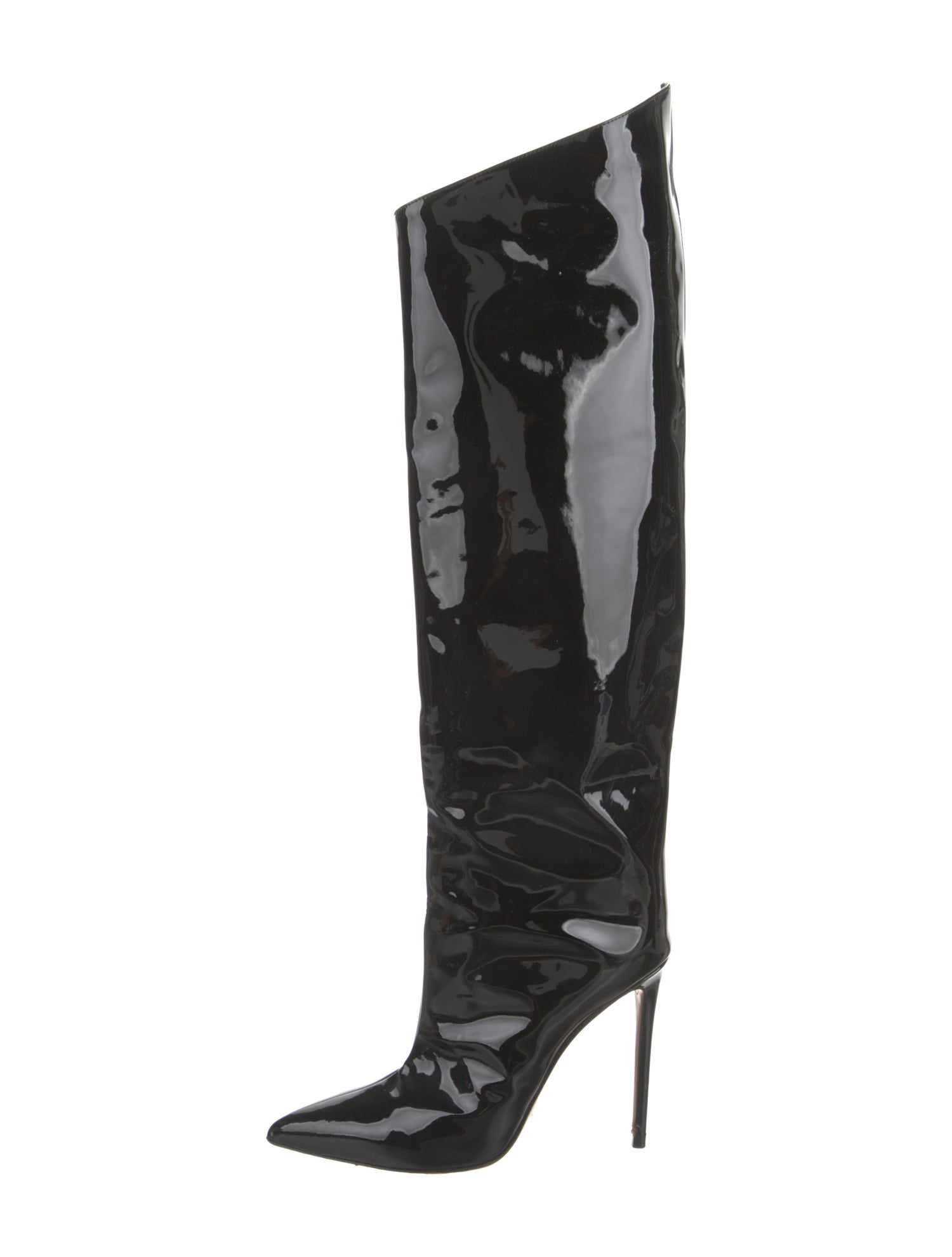 Alexandre Vauthier Patent Leather Boots
