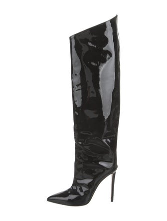 Alexandre Vauthier Patent Leather Boots