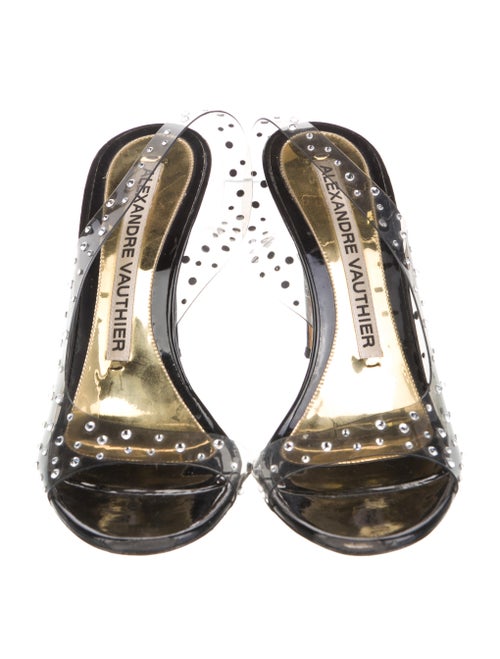 Alexandre Vauthier PVC Slingback Sandals