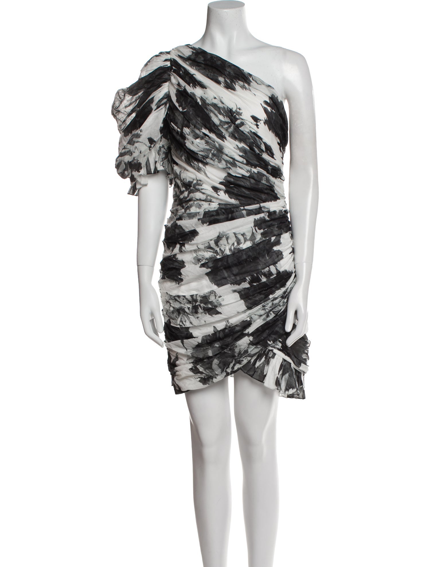 Alexandre Vauthier Printed Mini Dress