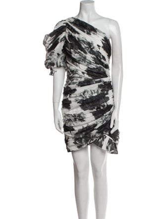 Alexandre Vauthier Printed Mini Dress