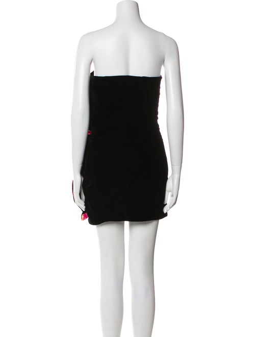 Alexandre Vauthier Colorblock Pattern Mini Dress