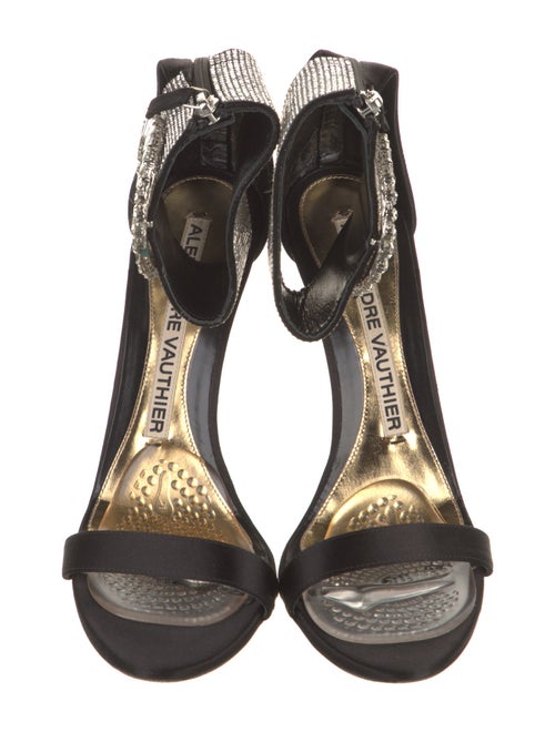 Alexandre Vauthier Satin Sandals