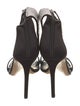 Alexandre Vauthier Satin Sandals