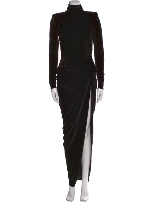 Alexandre Vauthier Turtleneck Long Dress