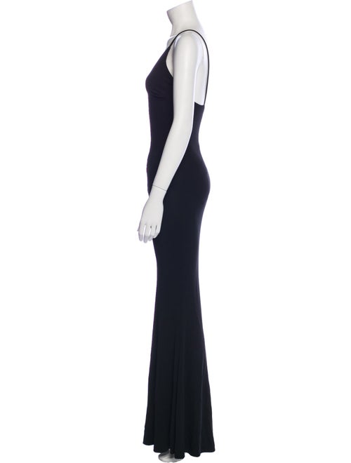 Alexandre Vauthier V-Neck Long Dress