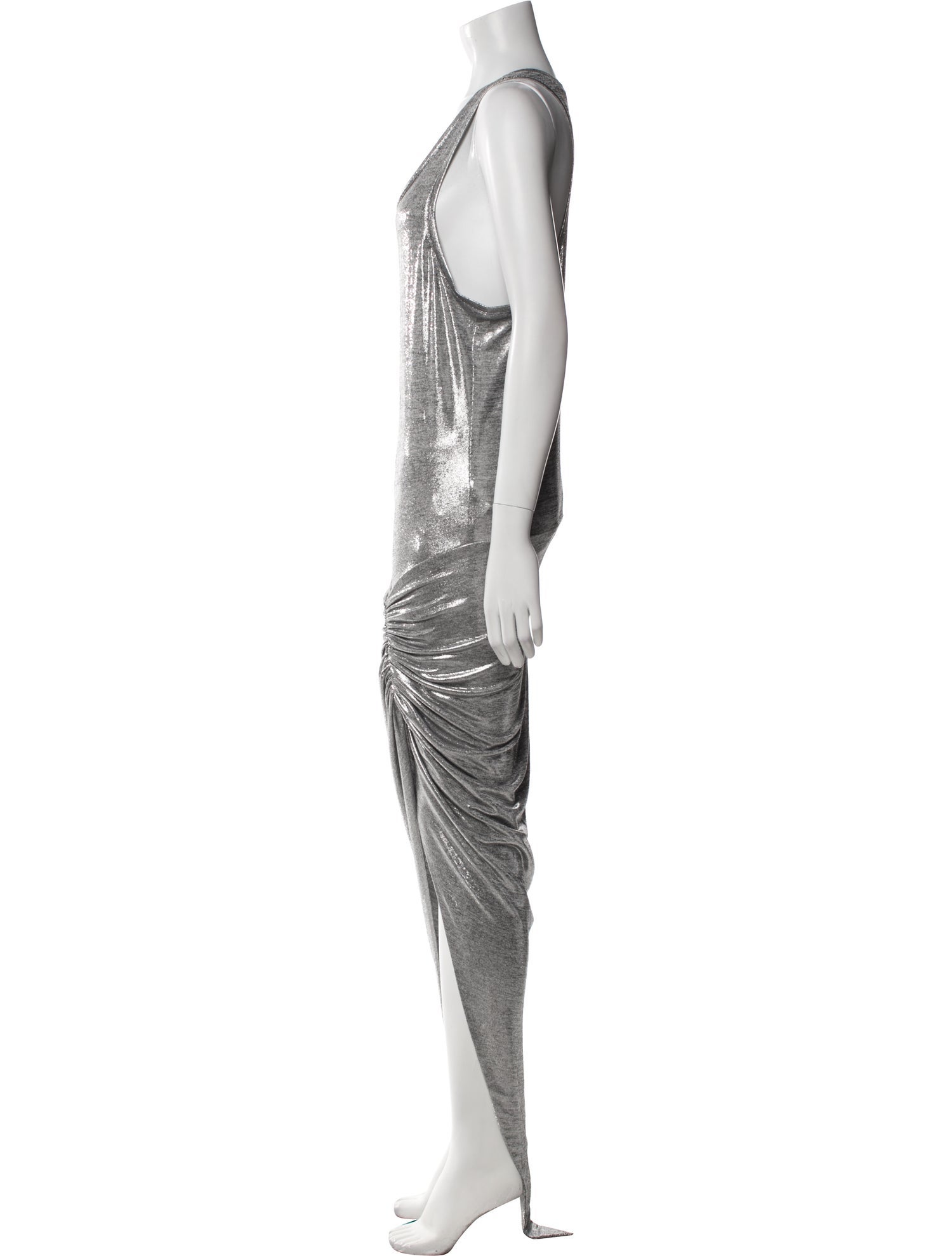 Alexandre Vauthier Scoop Neck Long Dress w/ Tags