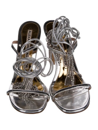 Alexandre Vauthier Leather Sandals