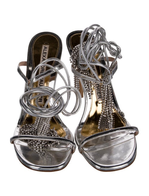 Alexandre Vauthier Leather Sandals