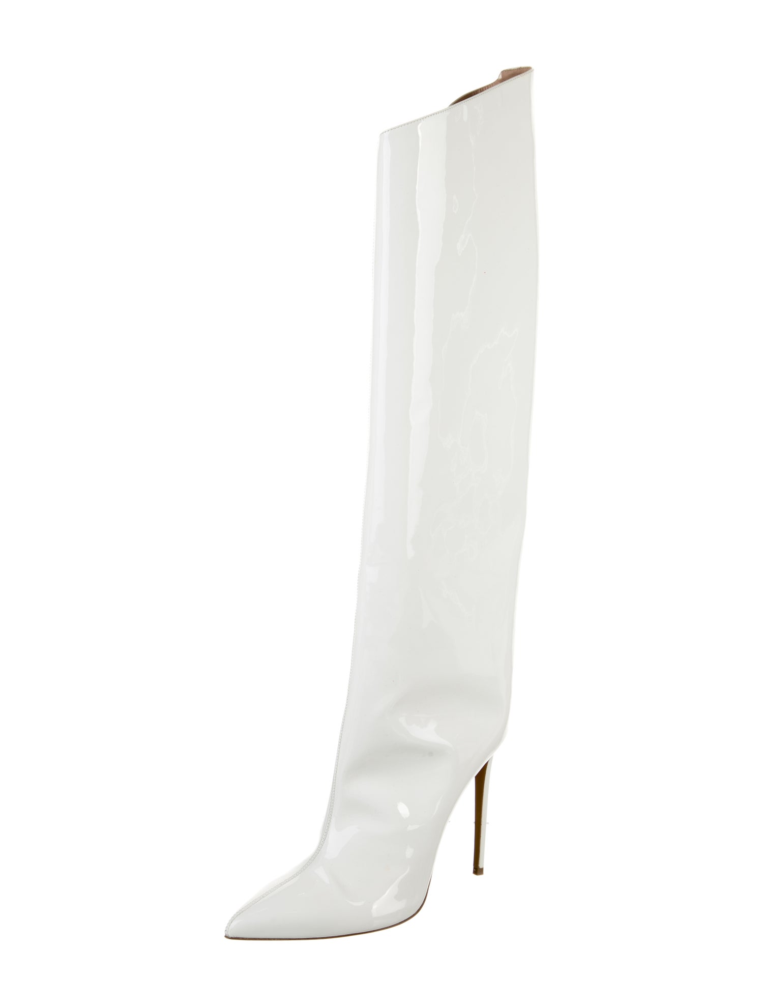 Alexandre Vauthier Patent Leather Boots