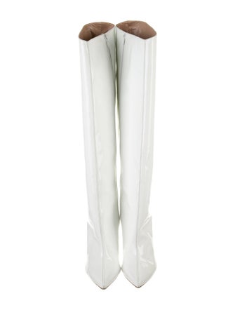 Alexandre Vauthier Patent Leather Boots