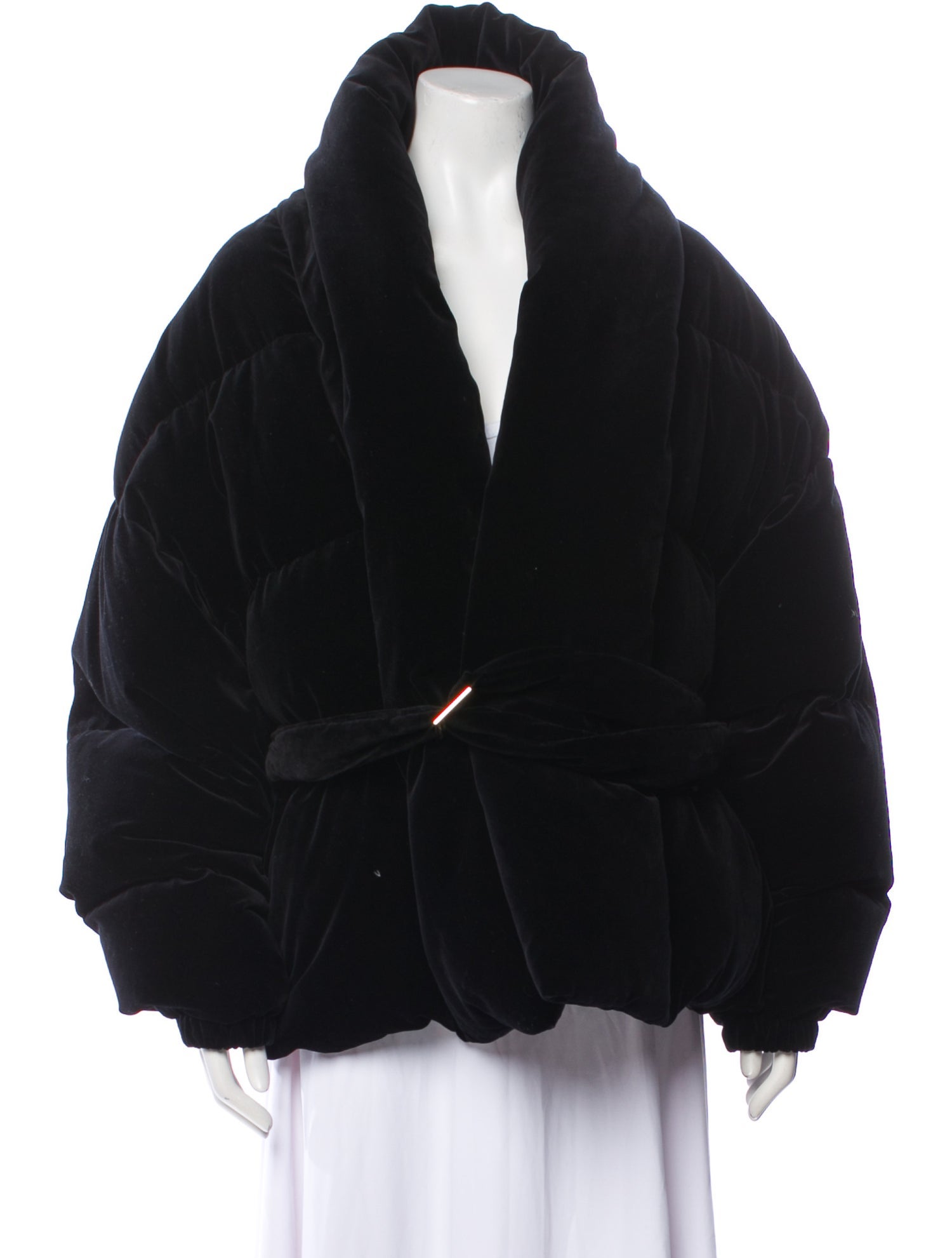 Alexandre Vauthier 2017 Velvet Down Jacket