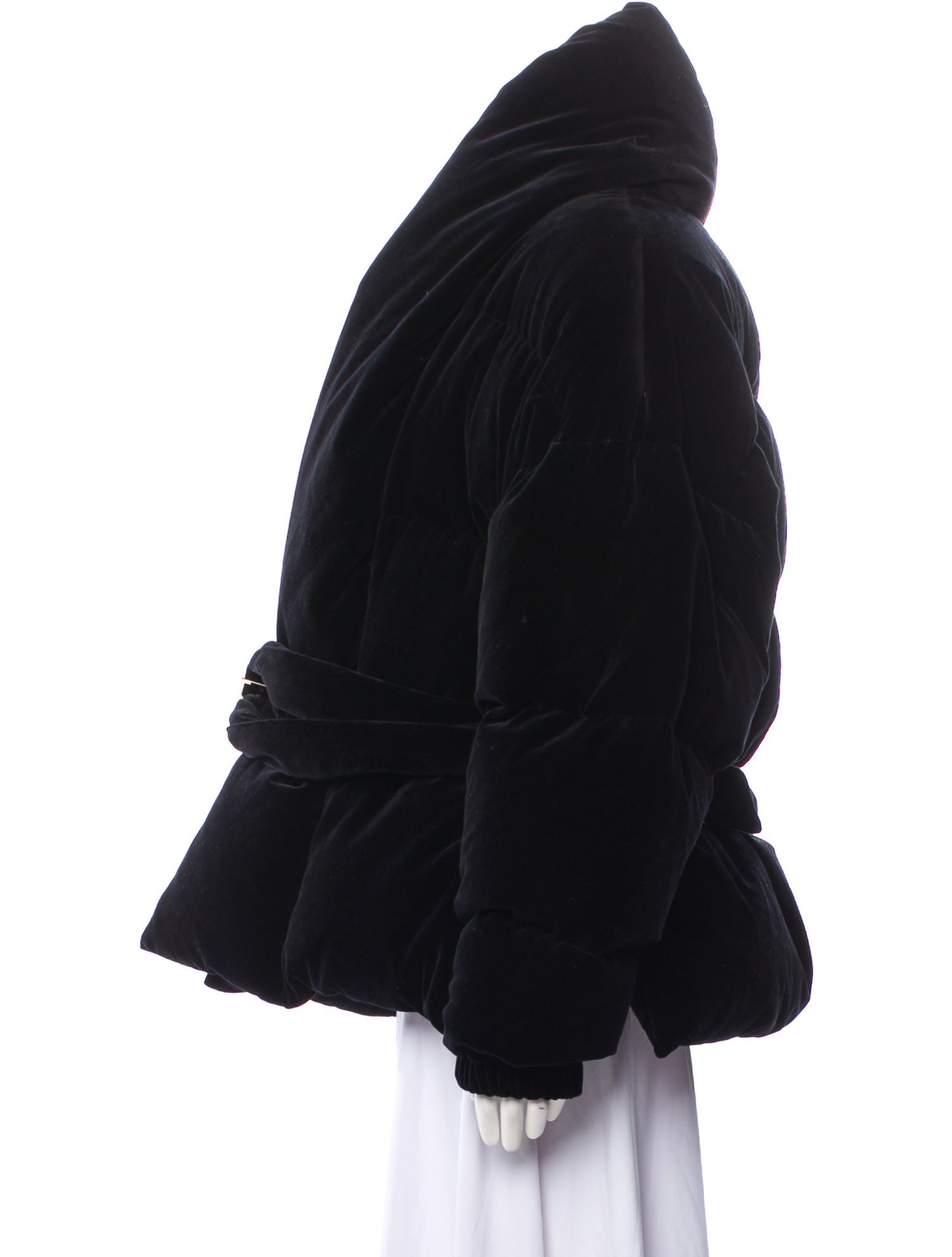 Alexandre Vauthier 2017 Velvet Down Jacket