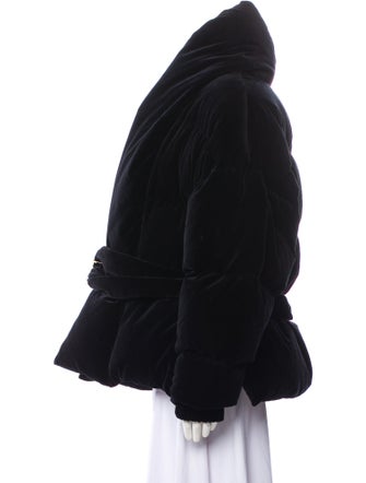 Alexandre Vauthier 2017 Velvet Down Jacket