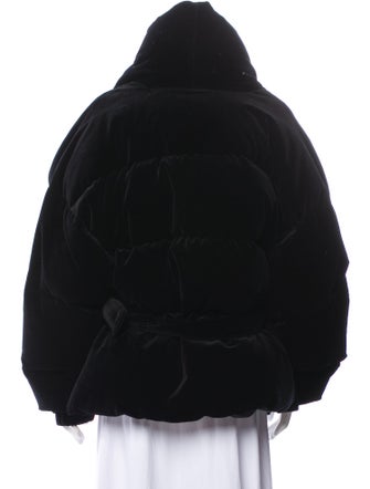 Alexandre Vauthier 2017 Velvet Down Jacket