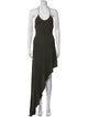 Alexandre Vauthier Scoop Neck Long Dress