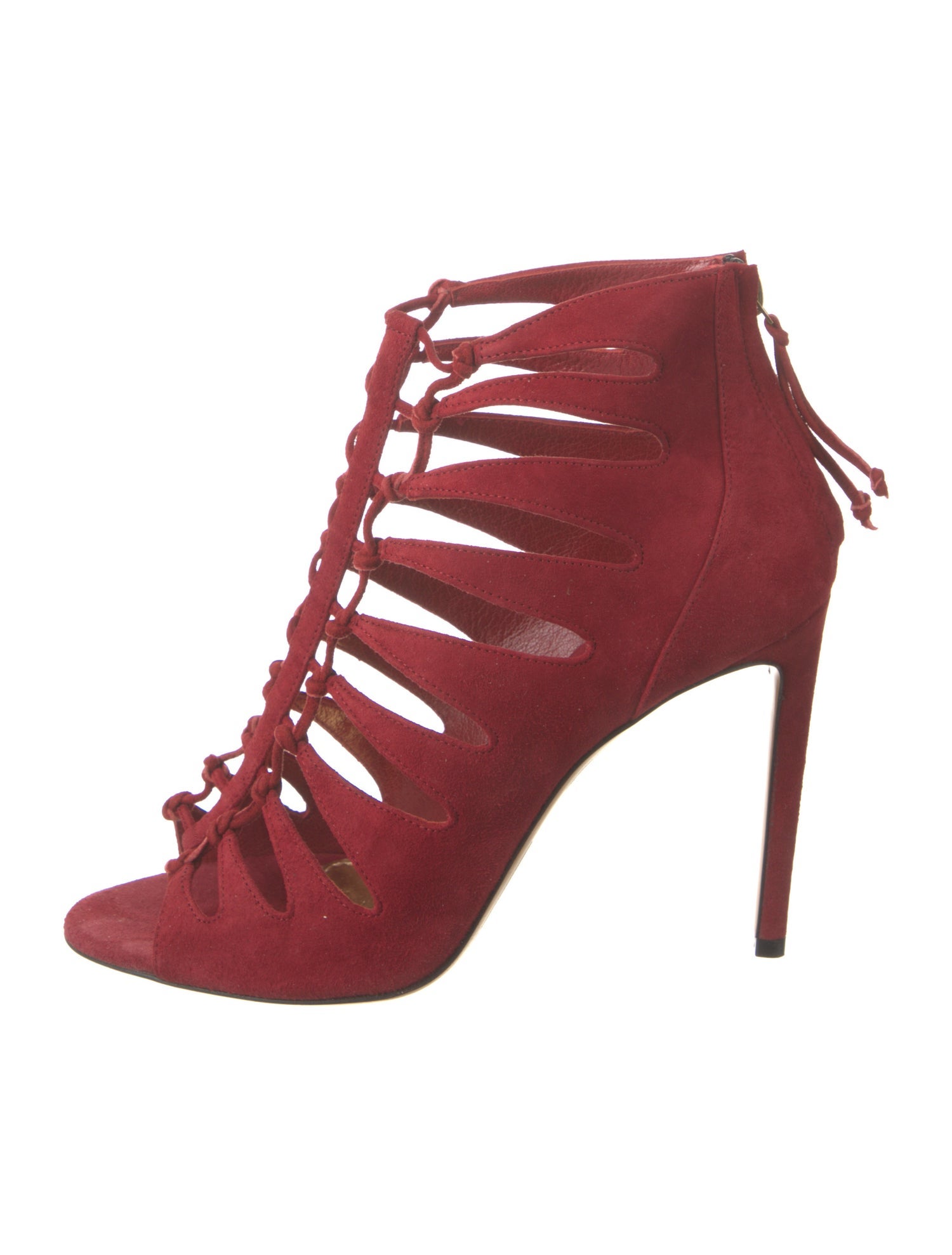 Alexandre Vauthier Suede Gladiator Sandals w/ Tags