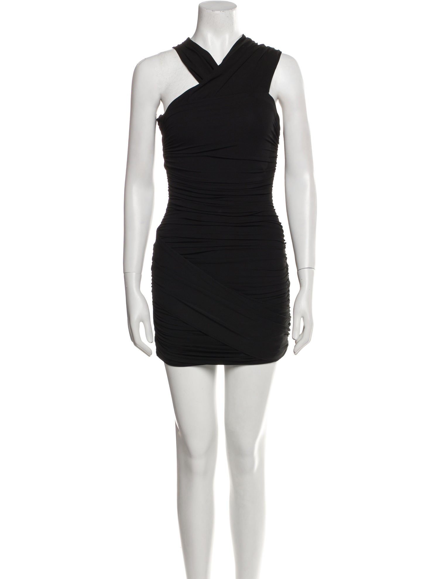 Alexandre Vauthier One-Shoulder Mini Dress