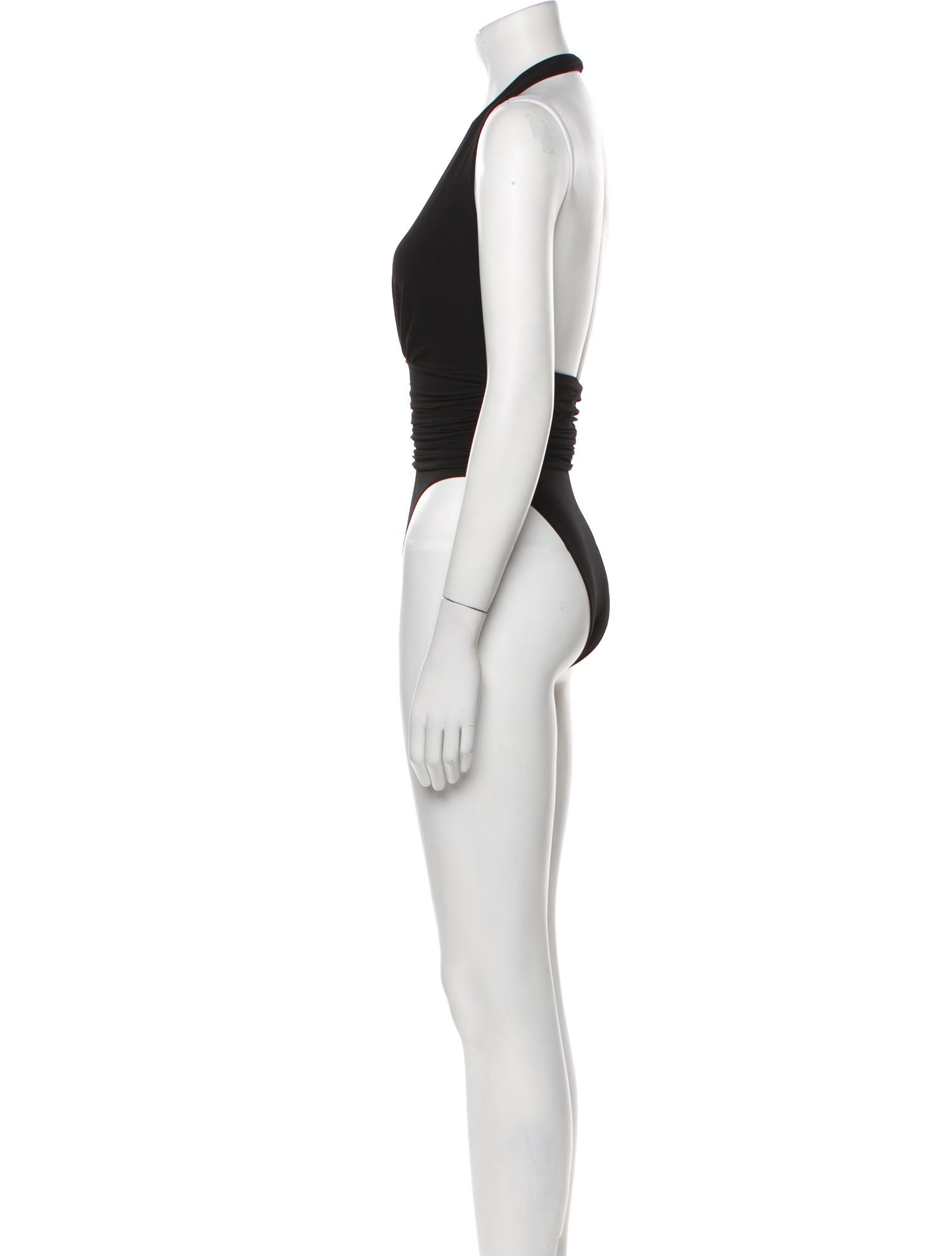Alexandre Vauthier V-Neck Sleeveless Bodysuit
