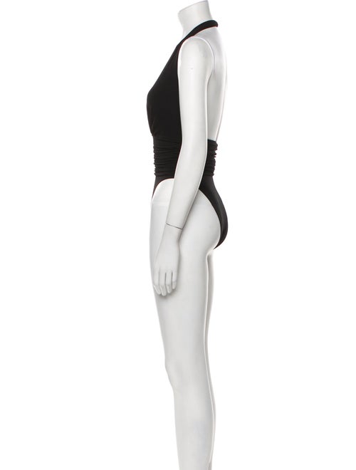 Alexandre Vauthier V-Neck Sleeveless Bodysuit