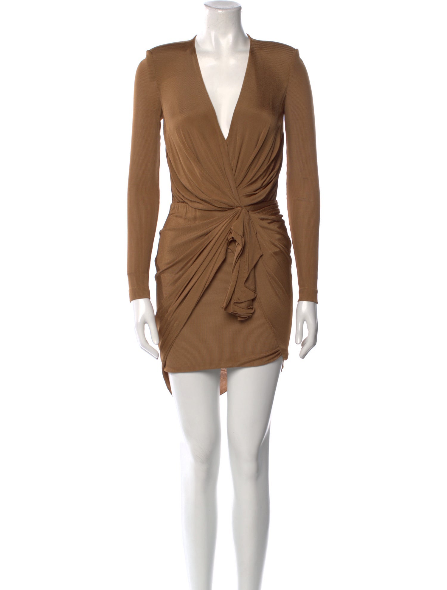 Alexandre Vauthier V-Neck Mini Dress