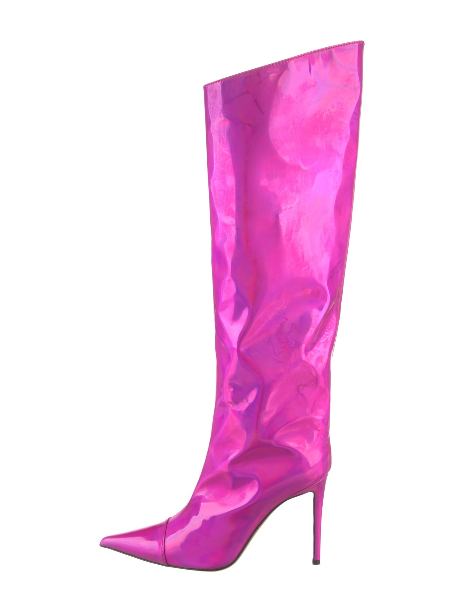 Alexandre Vauthier Patent Leather Boots