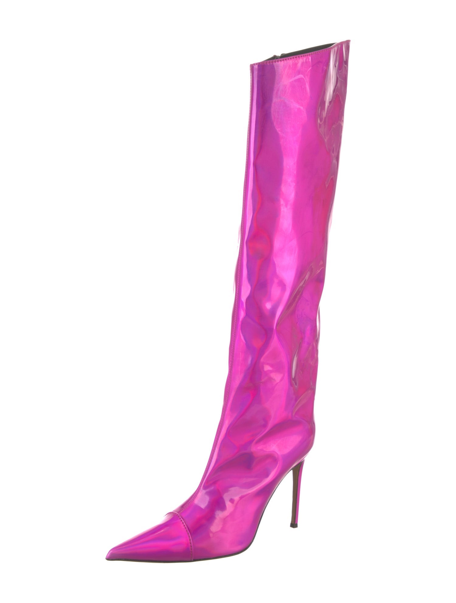 Alexandre Vauthier Patent Leather Boots