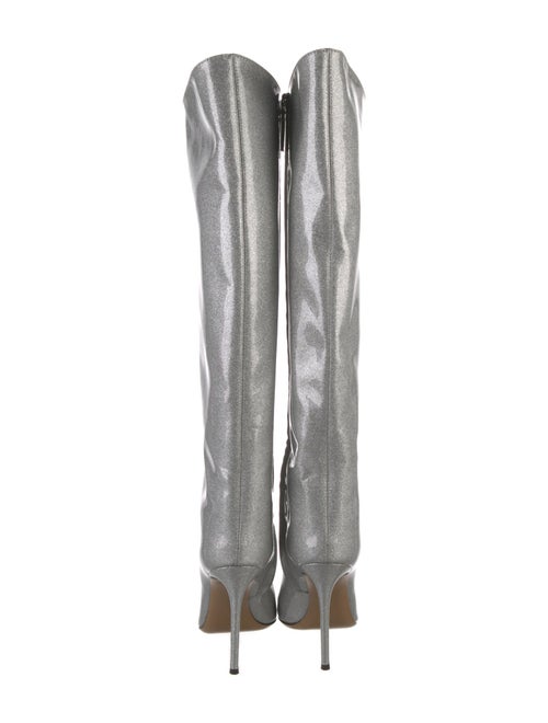 Alexandre Vauthier PVC Glitter Accents Boots